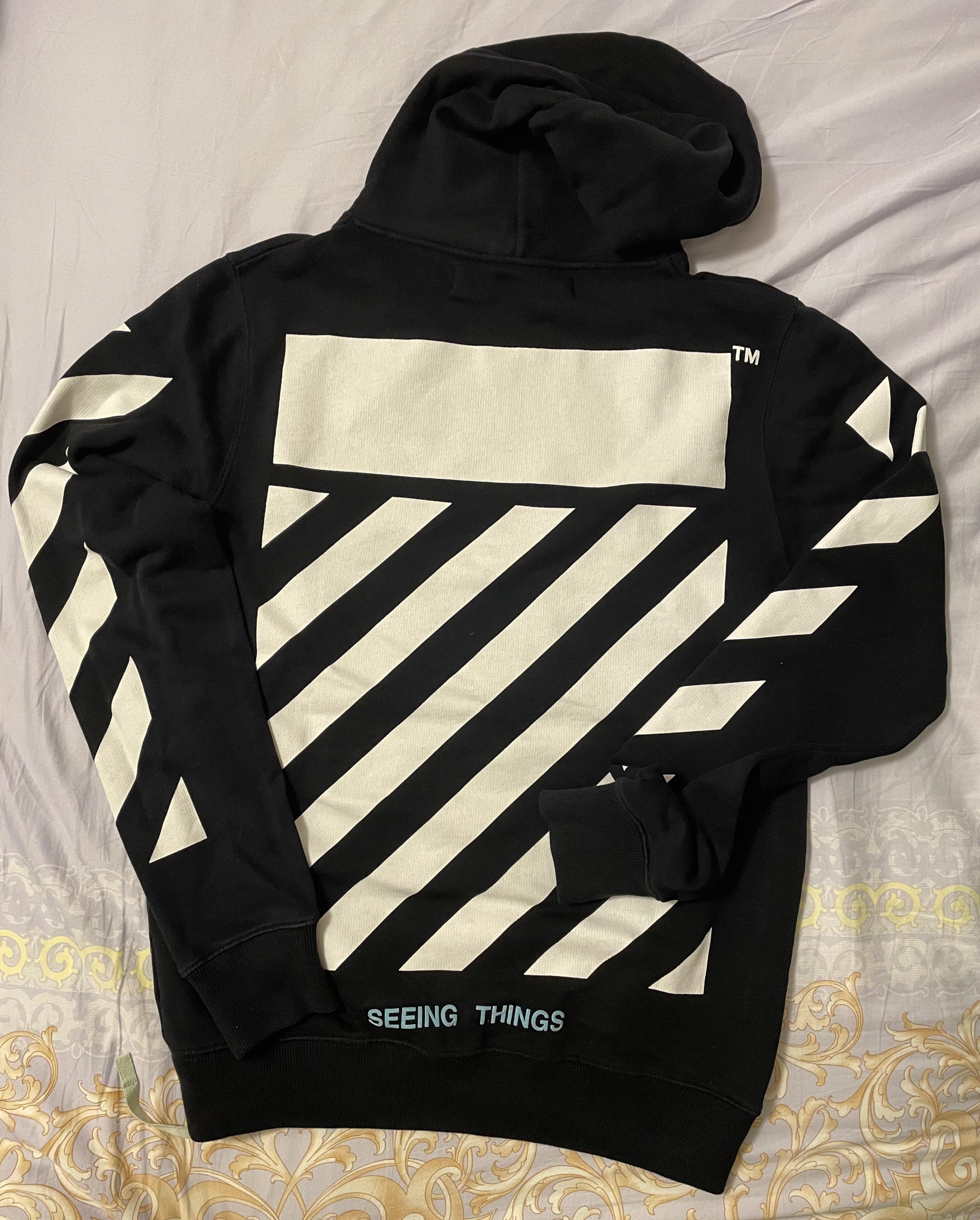 Off white og diag hoodie men xxs Carousell