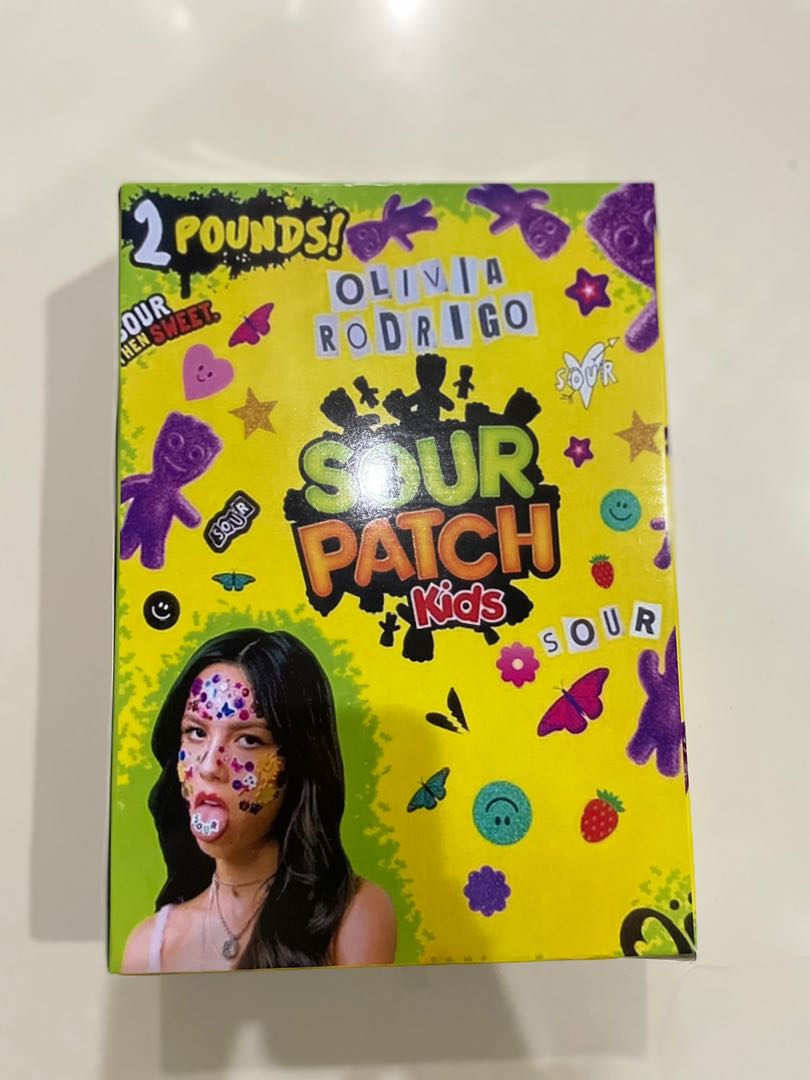 Olivia Rodrigo Inspired Sour Patch Kids Box, Hobbies & Toys, Music