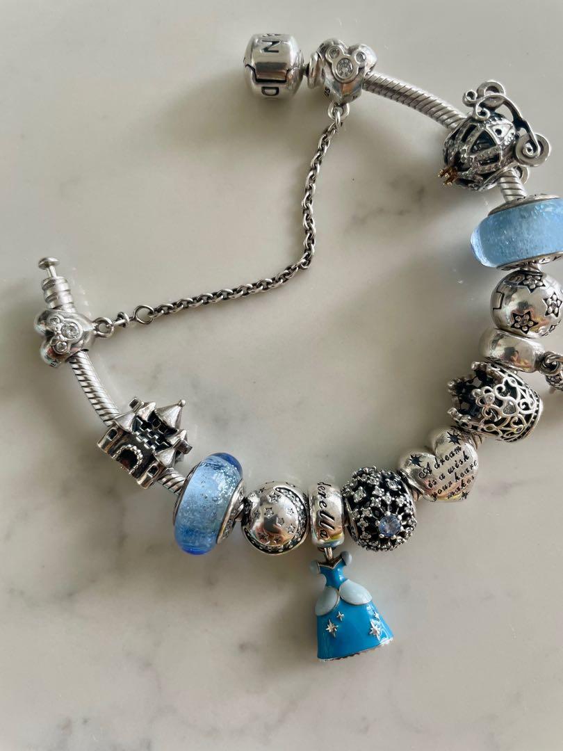 Cinderella charm bracelet top