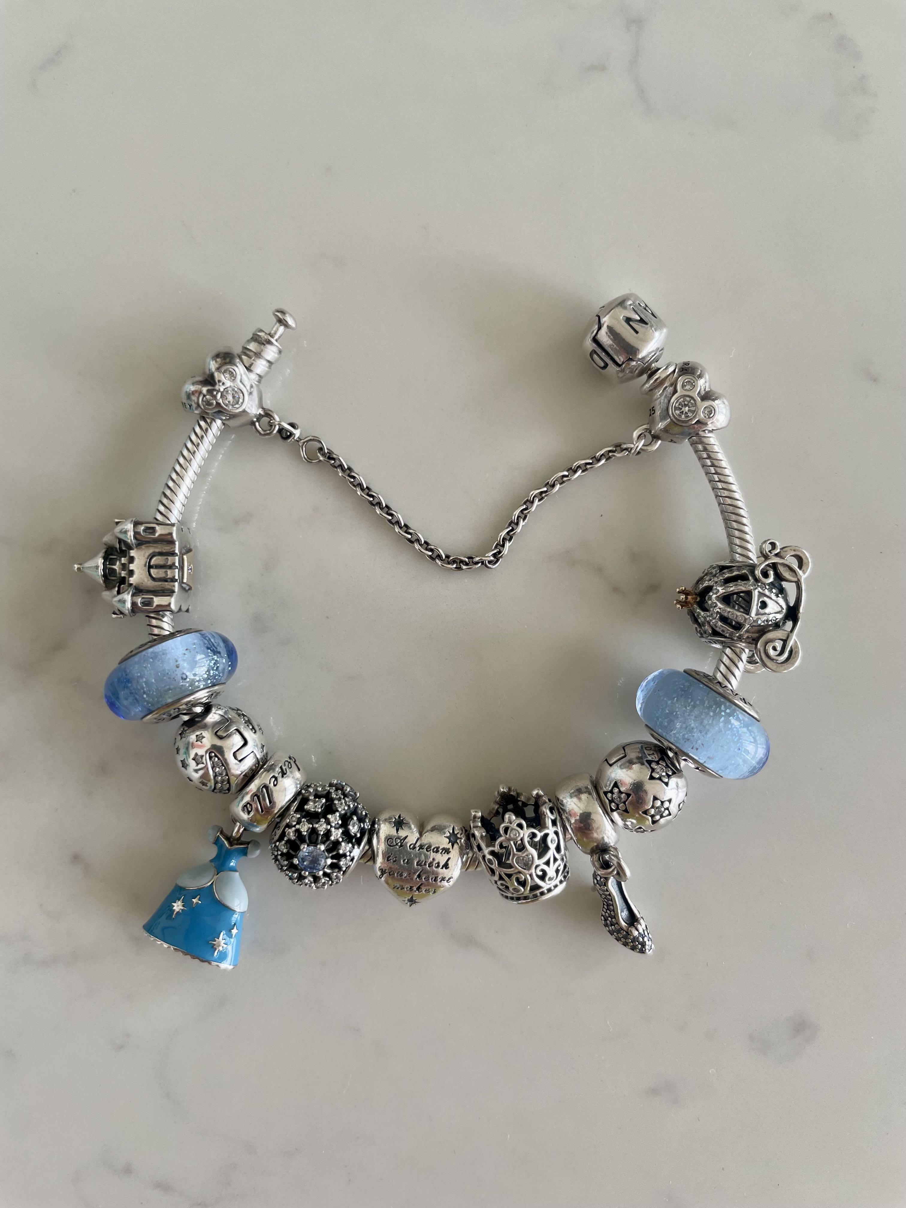 Pandora Charm Bracelet (12 Charms), Women's Fashion, Jewelry & Organisers,  Bracelets on Carousell