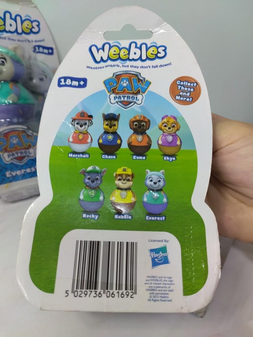 Chase weeble hot sale