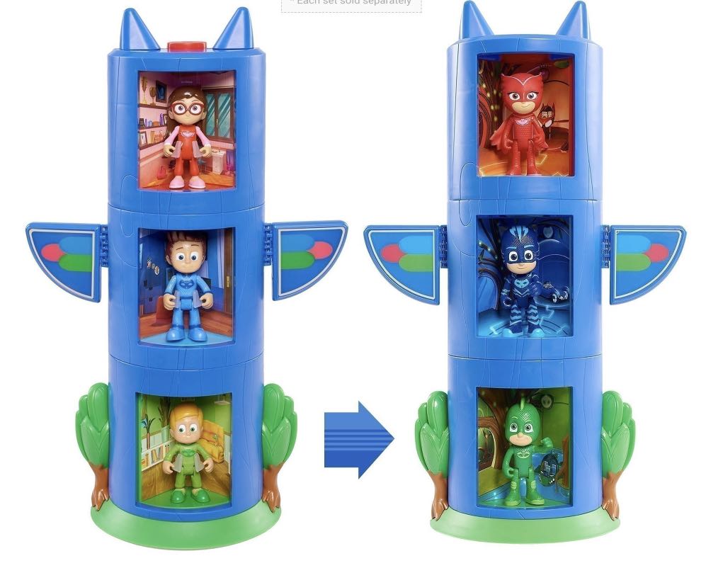 PJ Masks Transforming HQ Tower, Hobbies & Toys, Toys & Games on Carousell