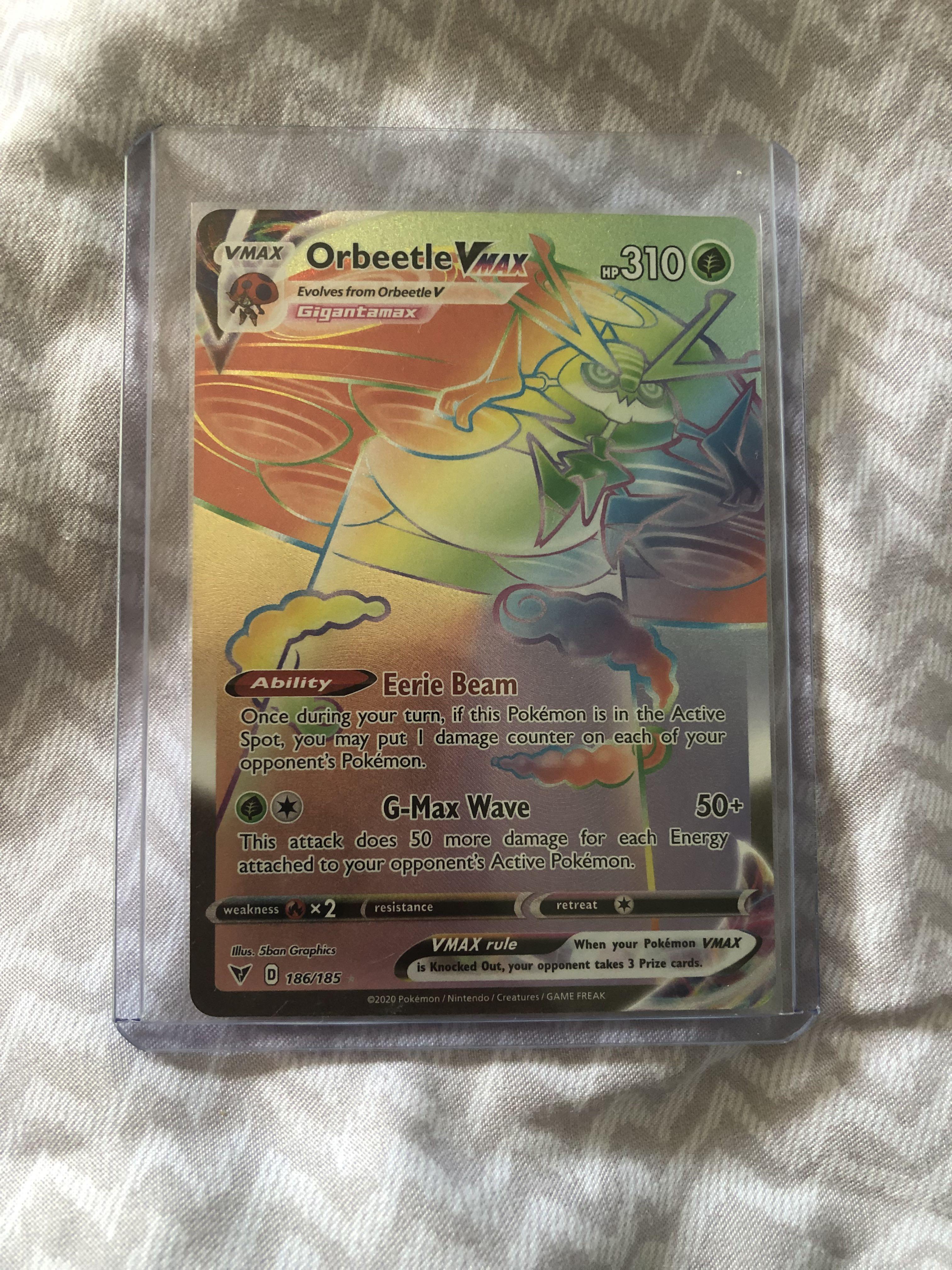 Pokemon Tcg Orbeetle V 166 185 Orbeetle Vmax 186 185 Vivid Voltage Hobbies Toys Toys Games On Carousell Pokemon Tcg Orbeetle V 166 185 Orbeetle Vmax 186 185 Vivid Voltage Hobbies Toys Toys Games On Carousell