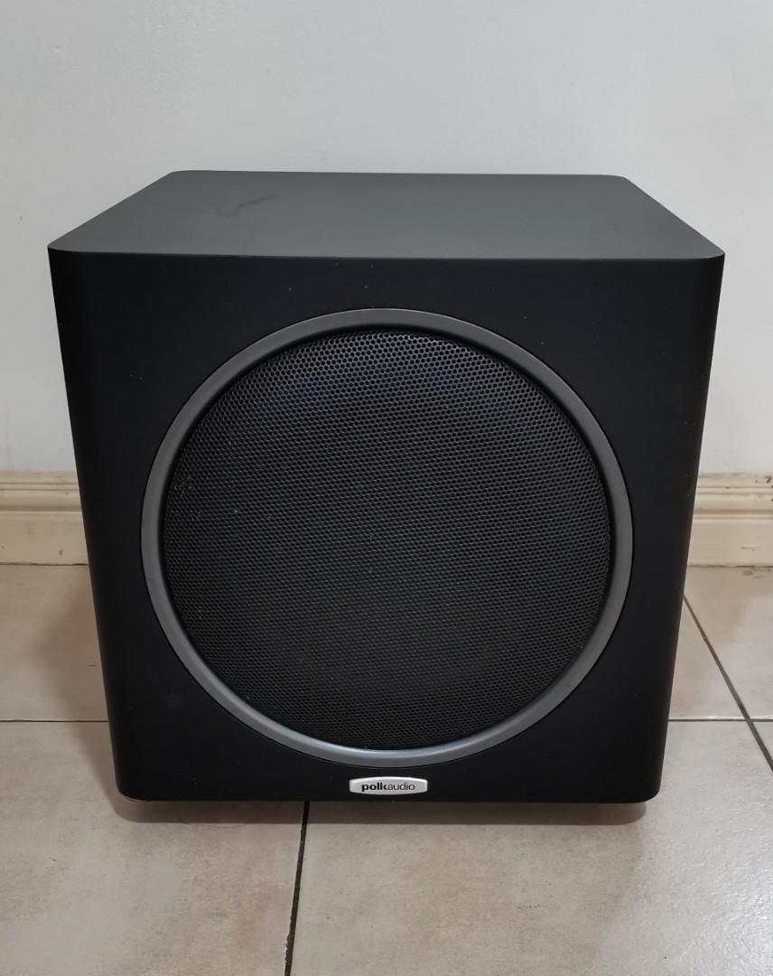 Polk Audio PSW 110 10inch Powered Subwoofer (Single, Black), Audio