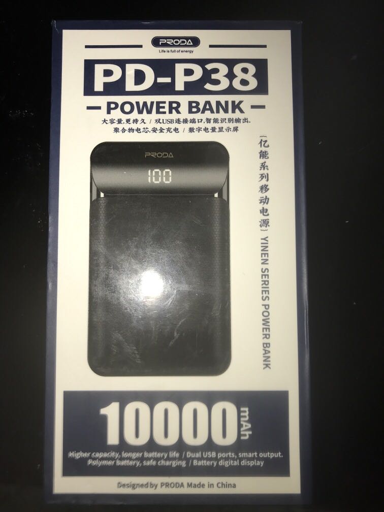 Power Bank proda 10000 mAh, Mobile Phones & Gadgets, Mobile & Gadget ...