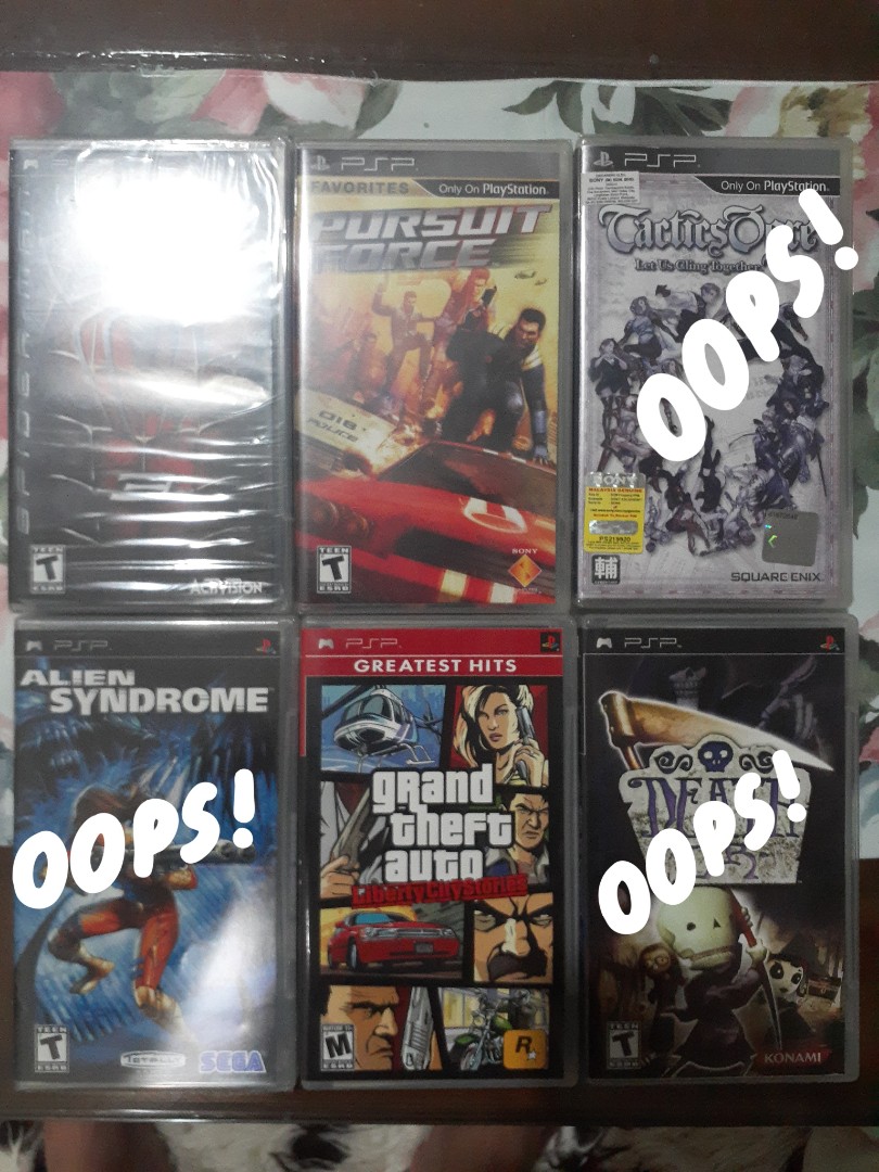Psp Umd Game, Video Gaming, Video Games, PlayStation on Carousell