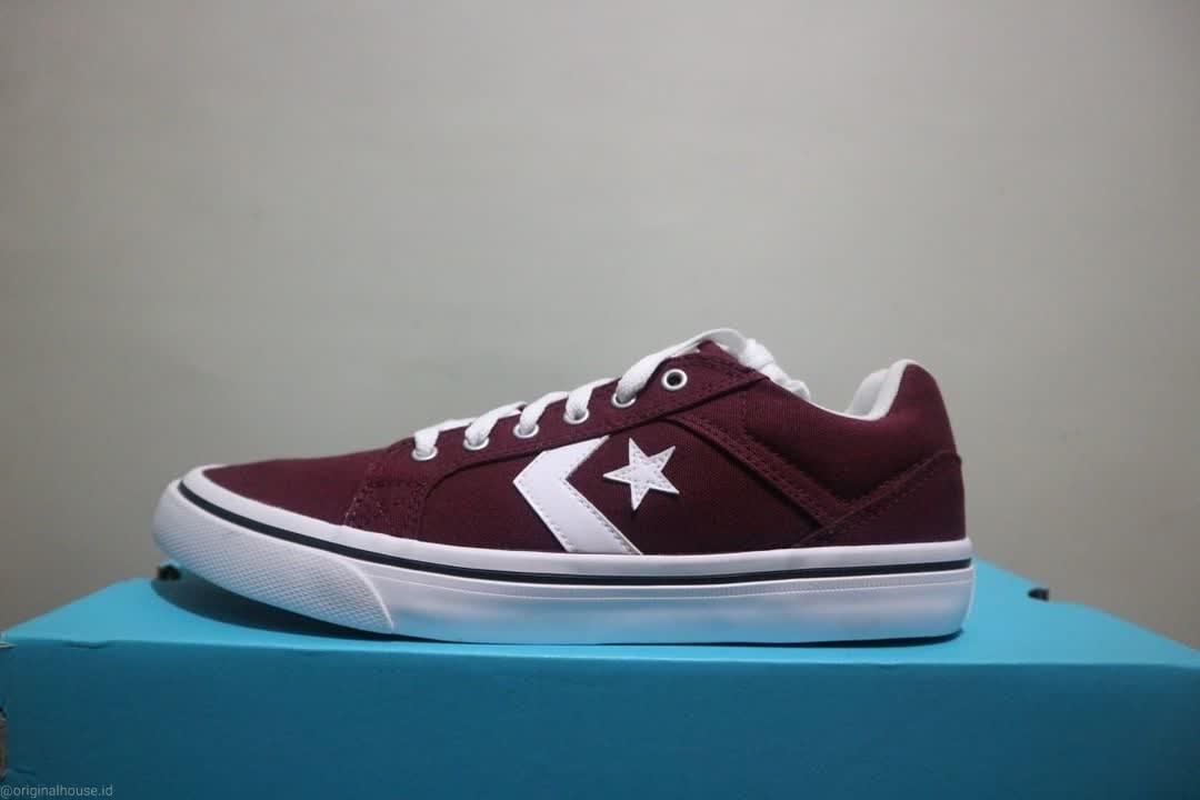 Converse el distrito burgundy clearance