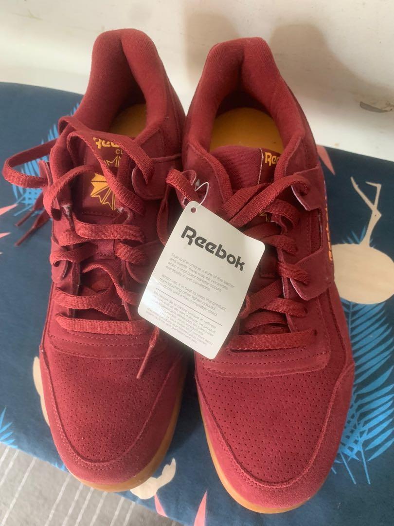 Reebok workout suede store