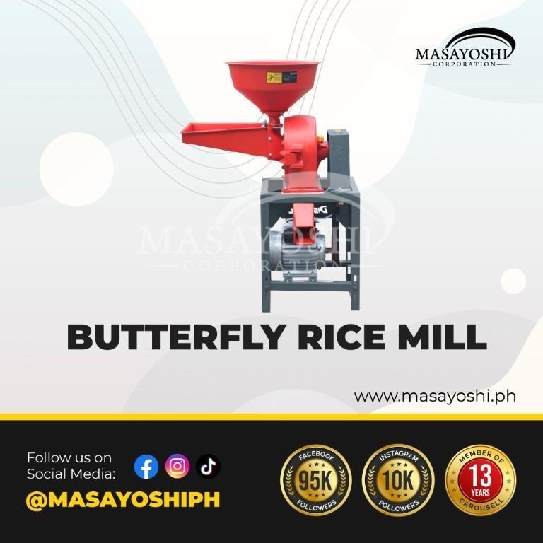 SATO Butterfly Rice Mill (w/o engine) 6N2018 | Agricultural Equipment ...