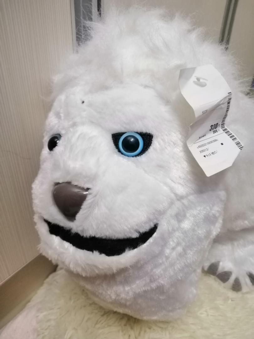 SHAKUREL PLANET BIG CHIN WHITE LION PLUSH TOY JAPAN BUNDLE
