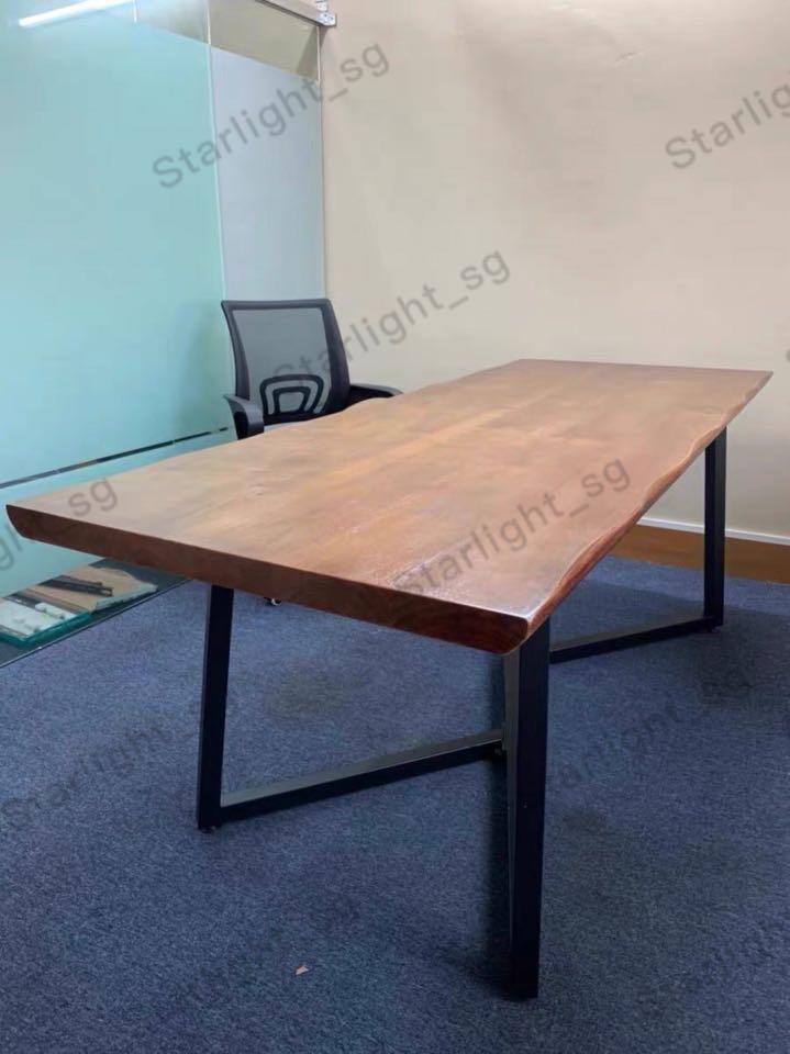 Solid Wood Dining Table Study desk Study Table Office Table Natural