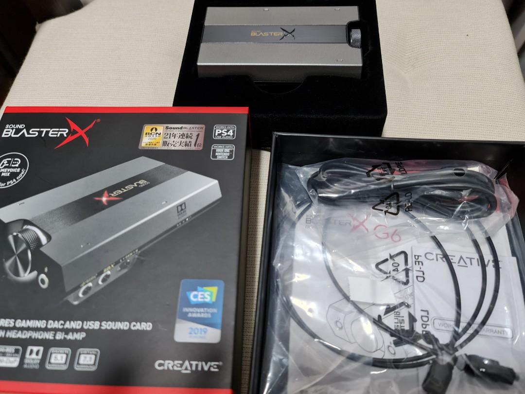 Sound Blasterx G6 Audio Portable Audio Accessories On Carousell