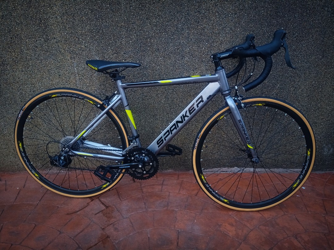 Spanker Unicorn R1 Road Bike Silver 