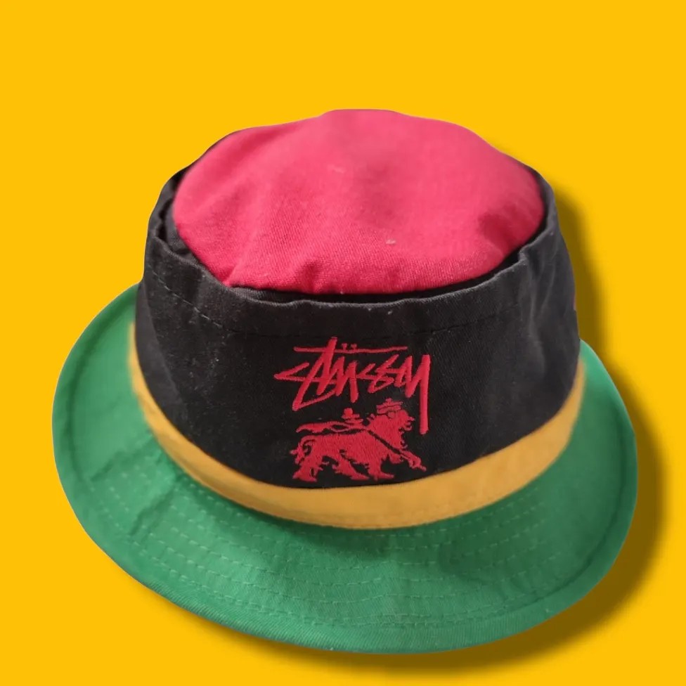 stussy rasta hat