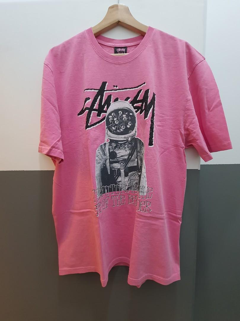 stussy spaceman dyed tee