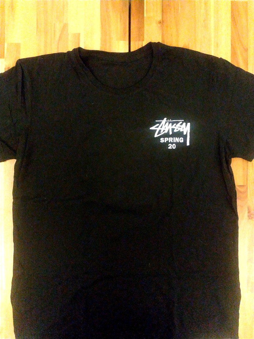 STUSSY Spring 20 t shirt, Men's Fashion 