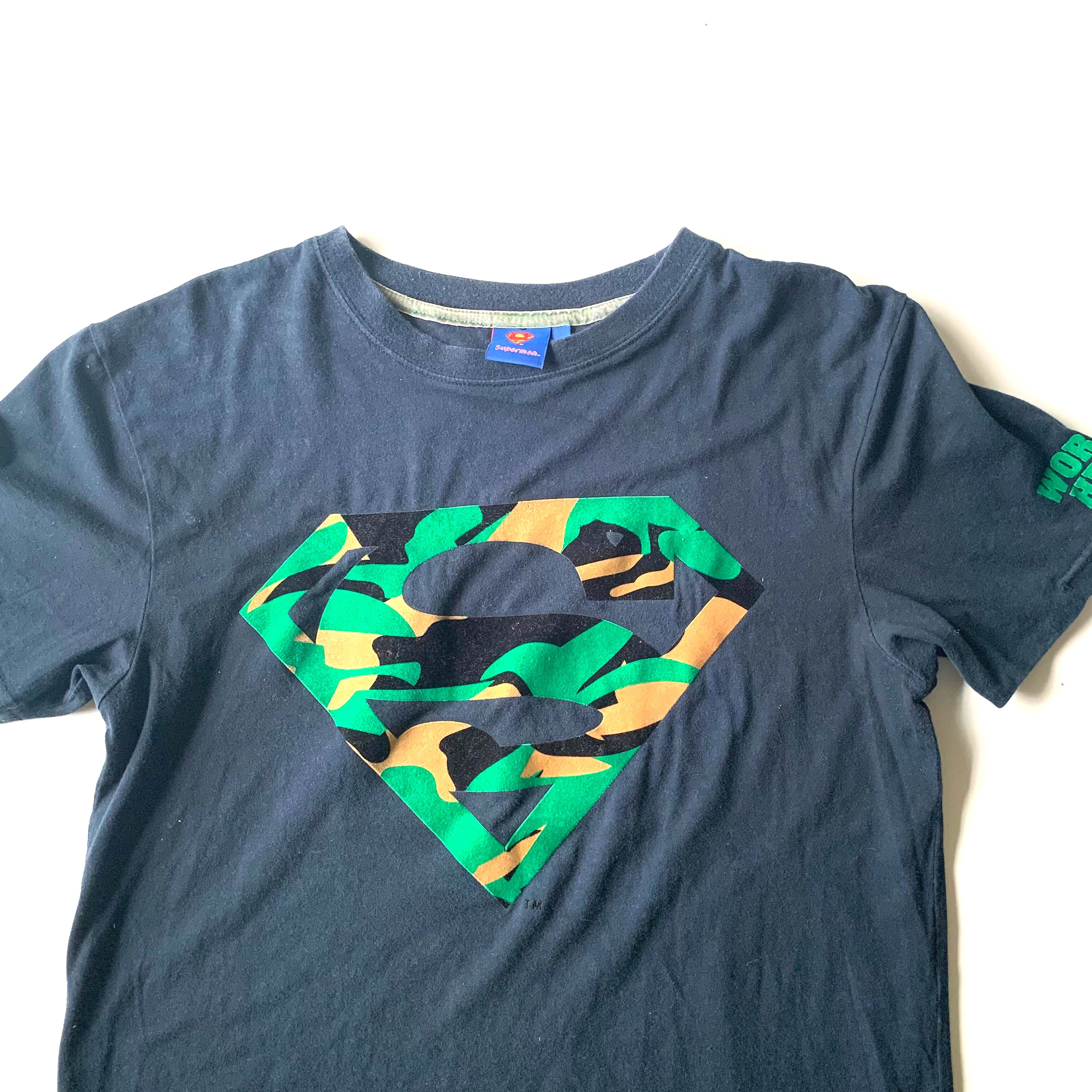 camo superman shirt