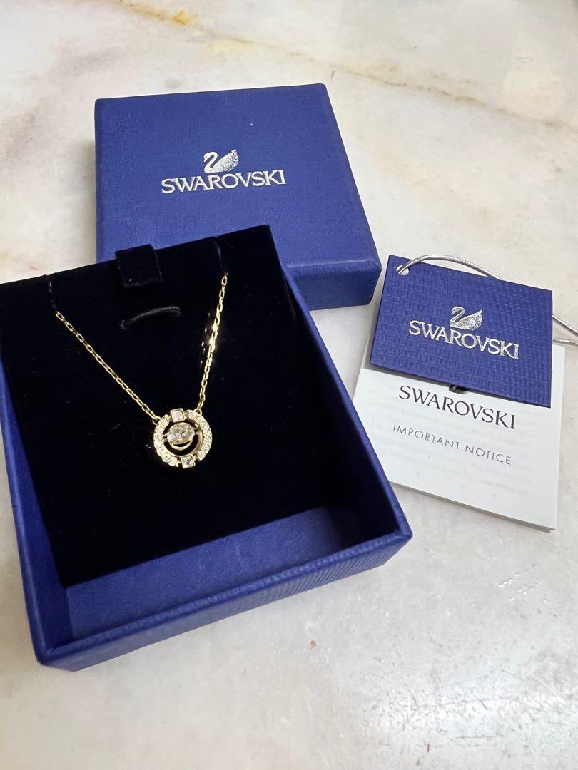 Swarovski dancing diamond on sale necklace