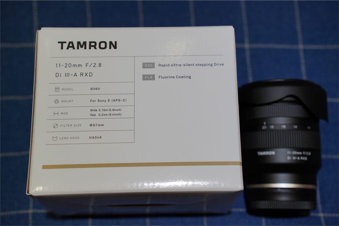 TAMRON 11-20mm F2.8 DiIII-A RXD 騰龍B060 (公司貨) For E接環, 相機