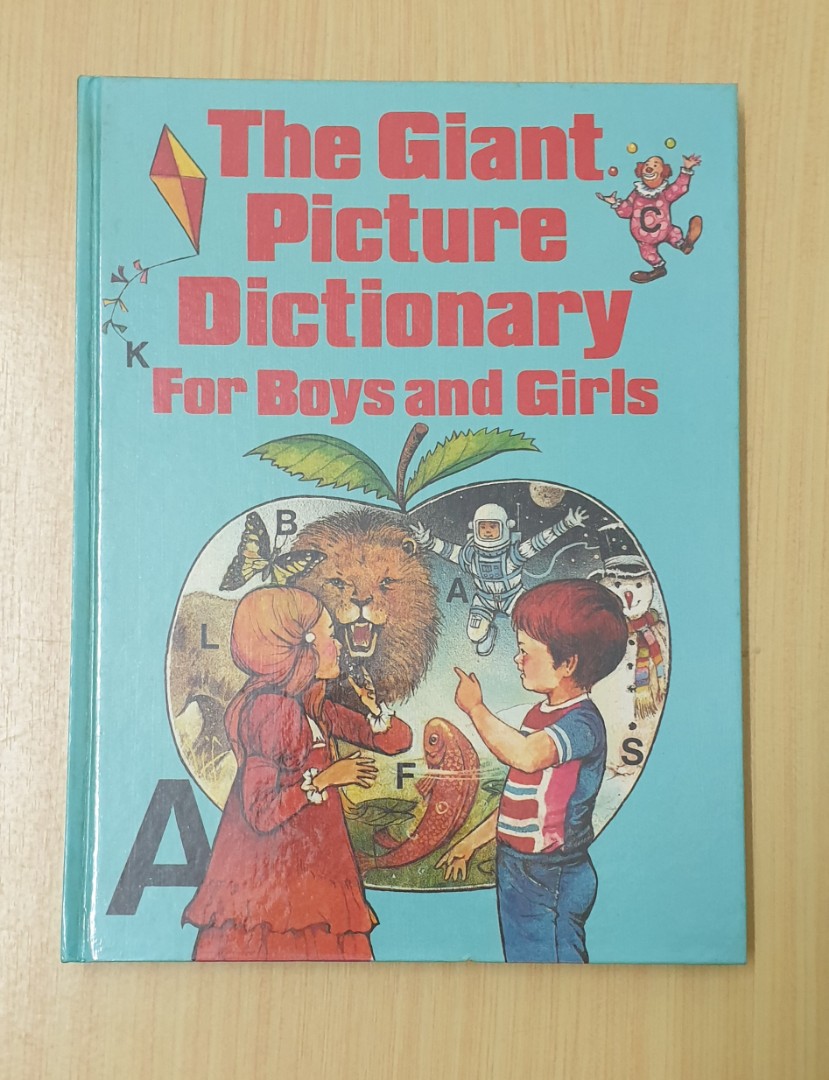 The Giant Picture Dictionary for Boys and Girls, Hobbies & Toys, Books
