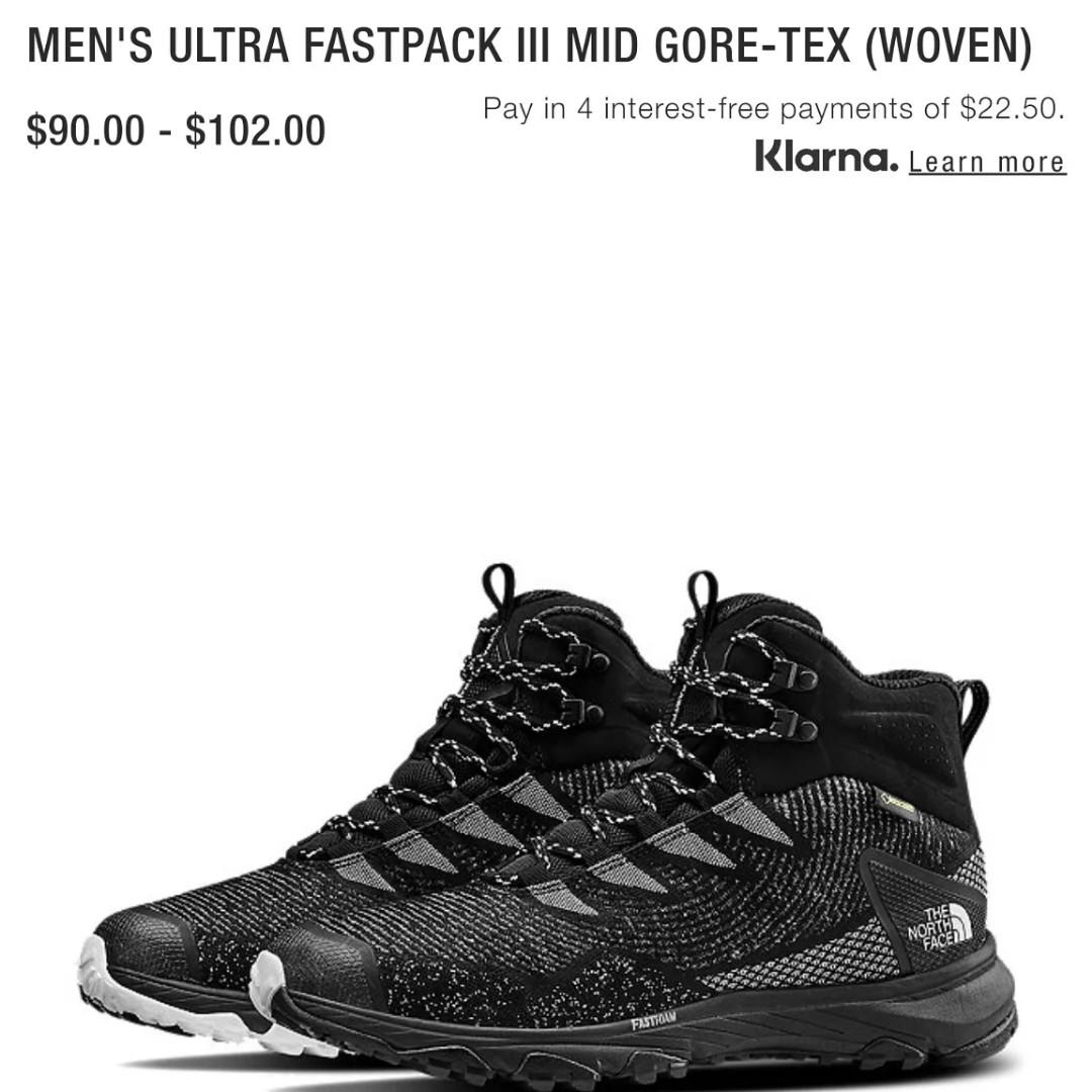 the north face klarna