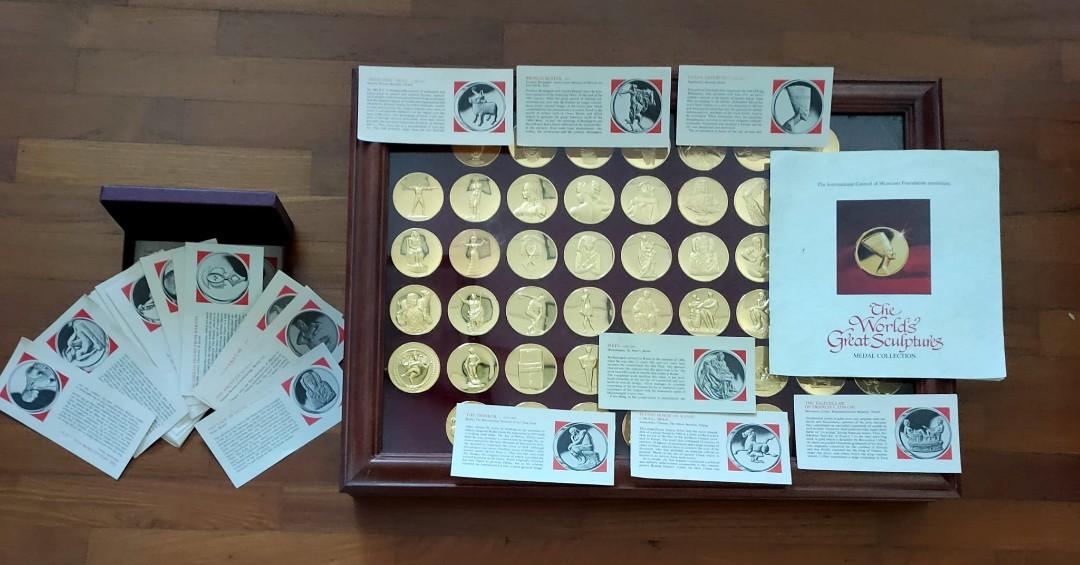 The World's Great Sculptures Medal Collection, Hobbies & Toys