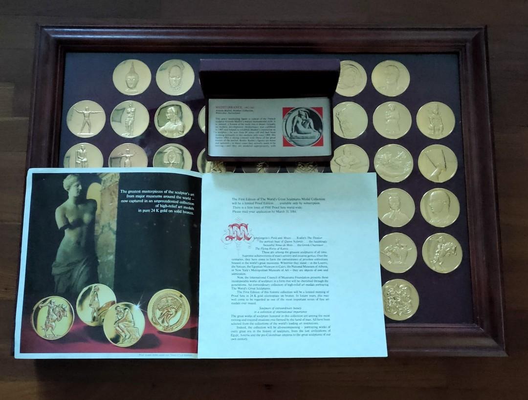 The World's Great Sculptures Medal Collection, Hobbies & Toys