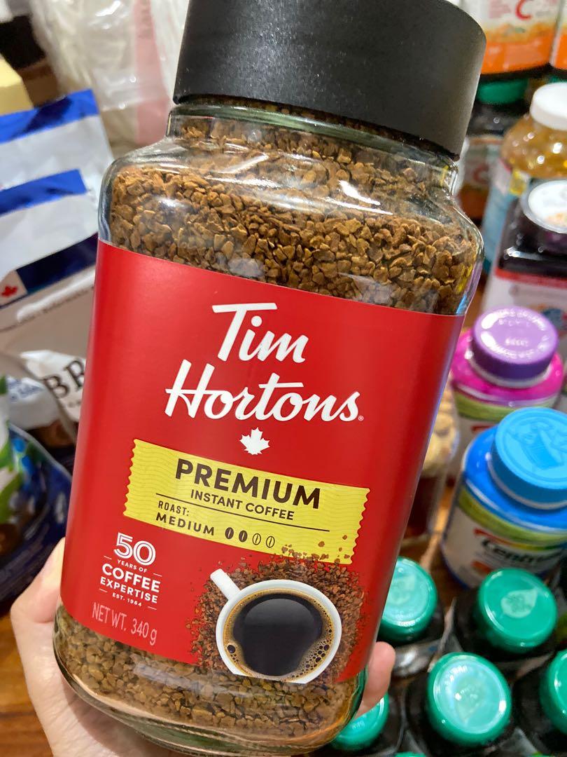 Tim Hortons Instant Coffee 340g, Food & Drinks, Beverages on Carousell