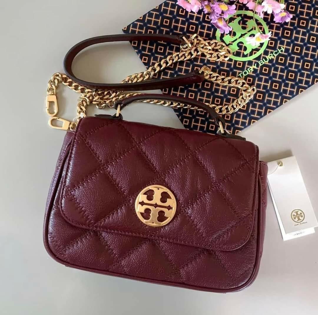 Tory Burch Willa Mini Top handle bag, Luxury, Bags & Wallets on Carousell