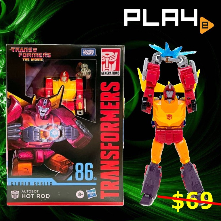 Transformers Studios Series #86(04) Hot Rod (7100572) Brand New