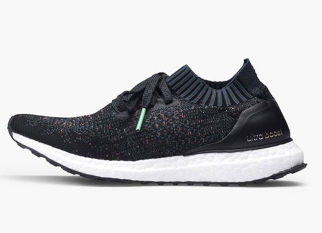 Ultra boost 2025 uncaged black multicolor