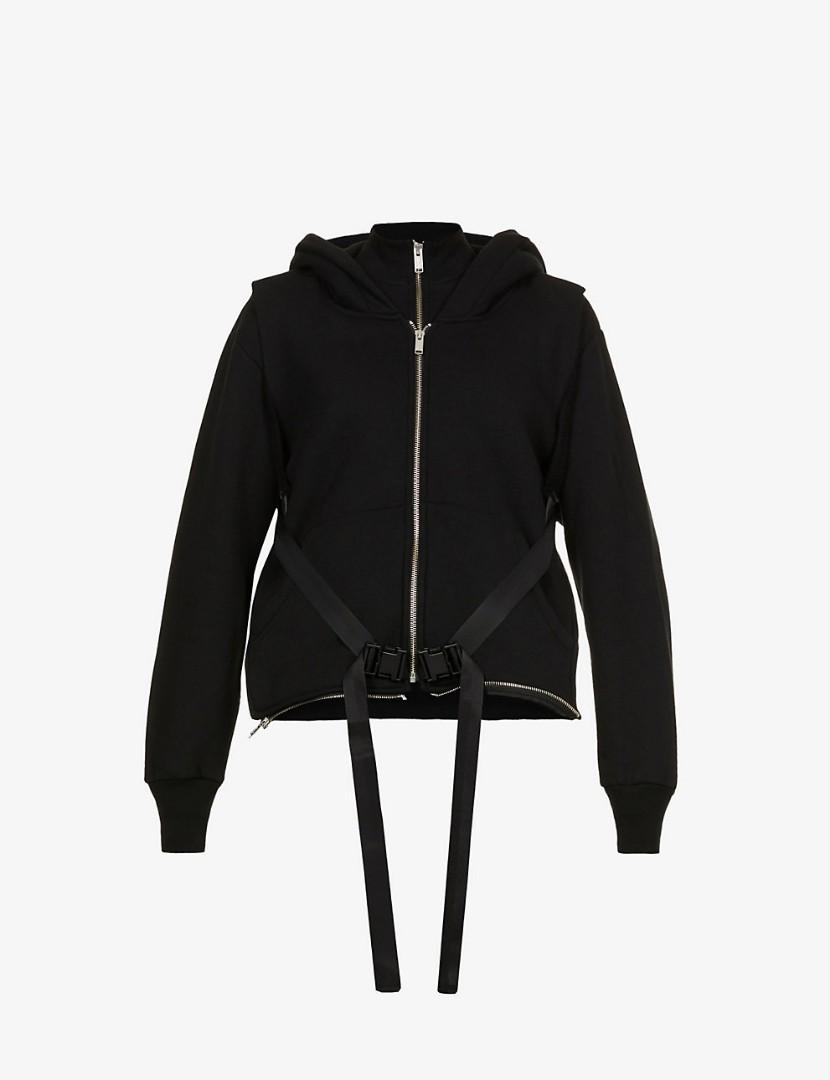 Double layer hooded deals jacket