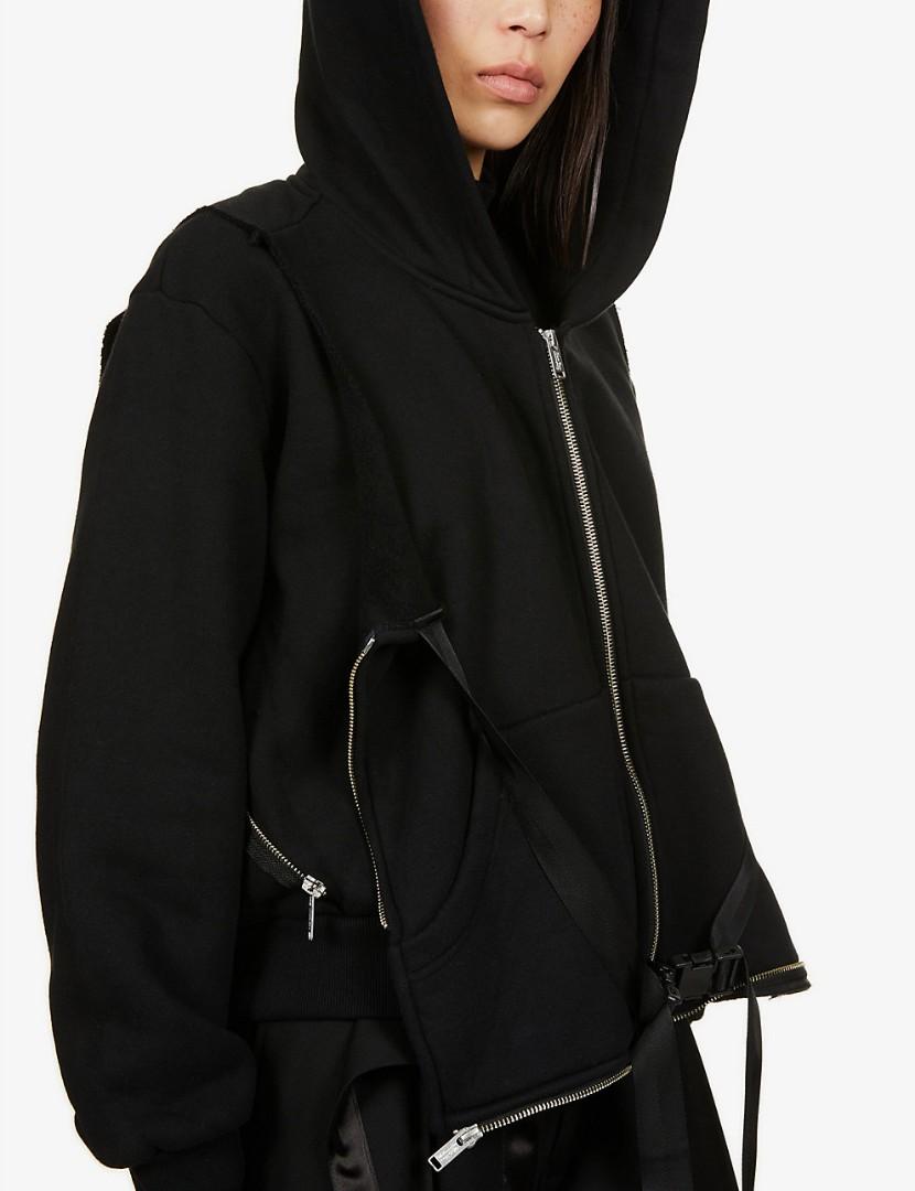 Double layer hooded jacket online