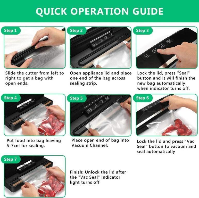 Vacuum Sealer Machine, Slaouwo Automatic Vacuum Packing Machine