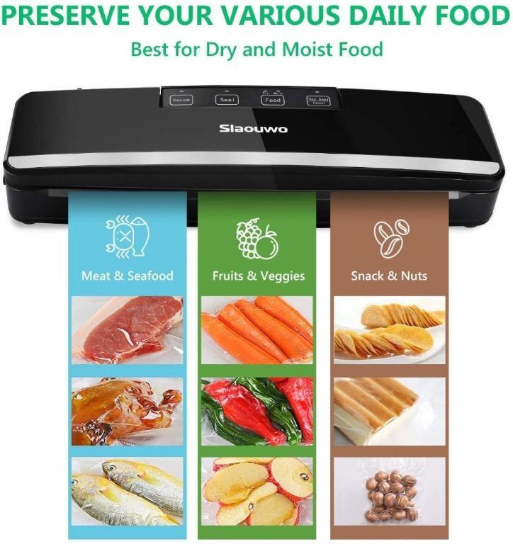 Vacuum Sealer Machine, Slaouwo Automatic Vacuum Packing Machine