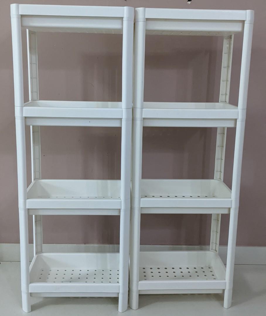 VESKEN Ikea shelf unit, 2 Shelves, Furniture & Home Living, Furniture