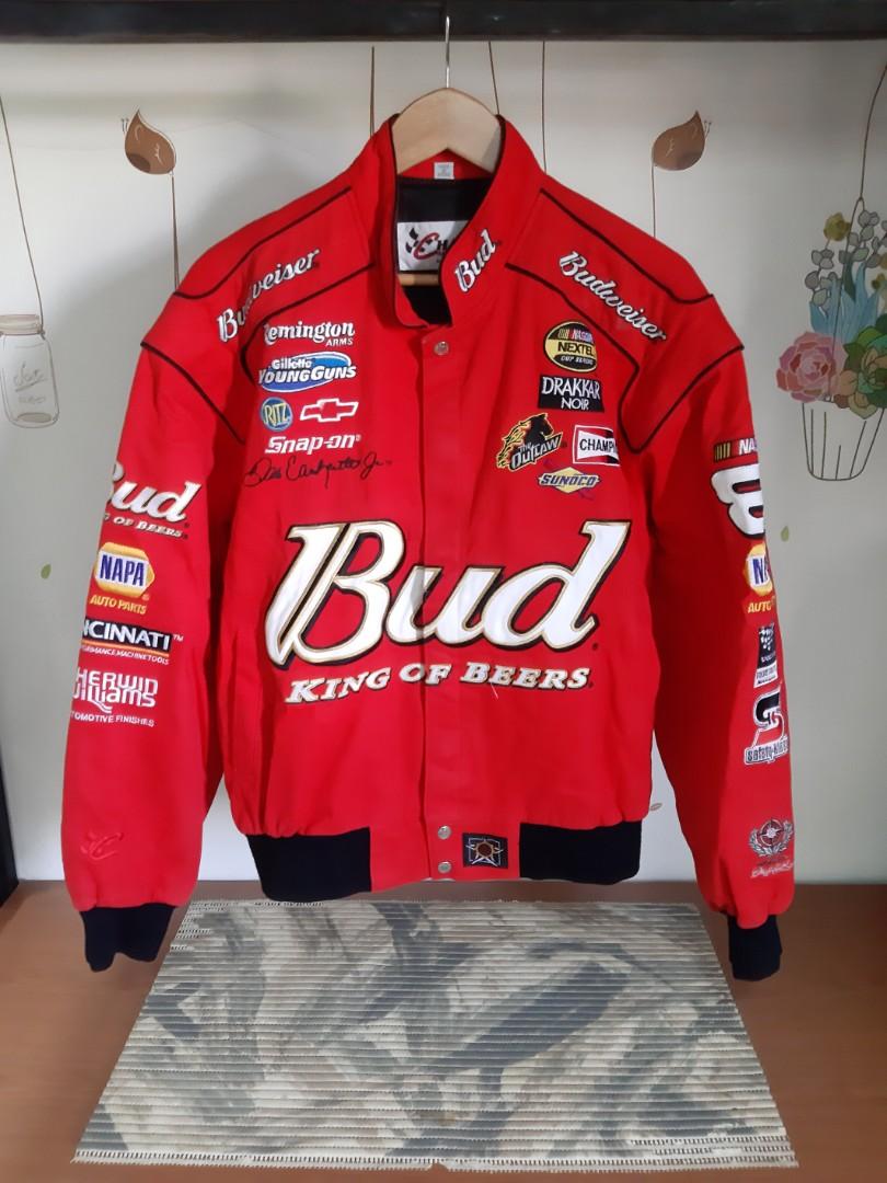 Vintage JH Budweiser Racing Jacket (Chase Authentic), Men's Fashion, Coats,  Jackets and Outerwear on Carousell