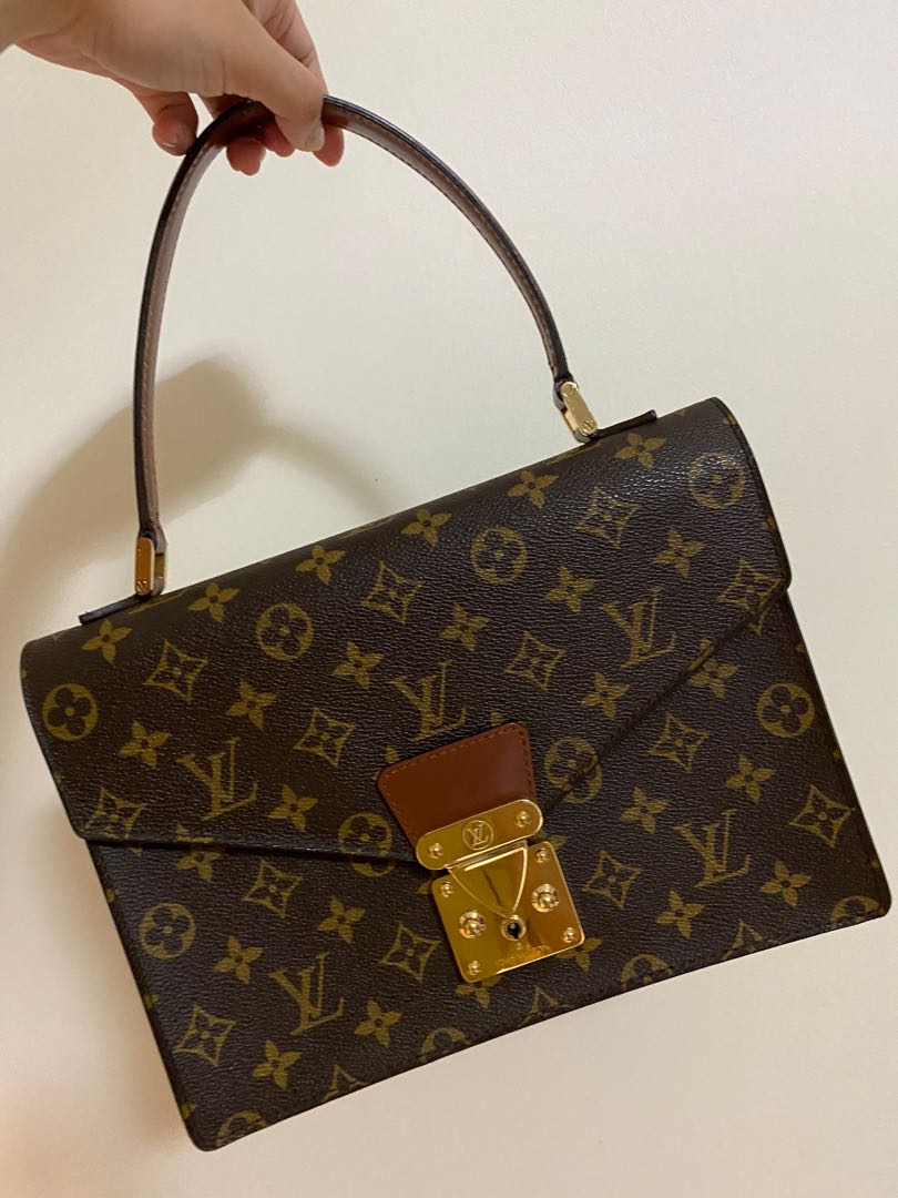 Louis Vuitton Vintage - Monogram Concorde Bag - Brown - Monogram