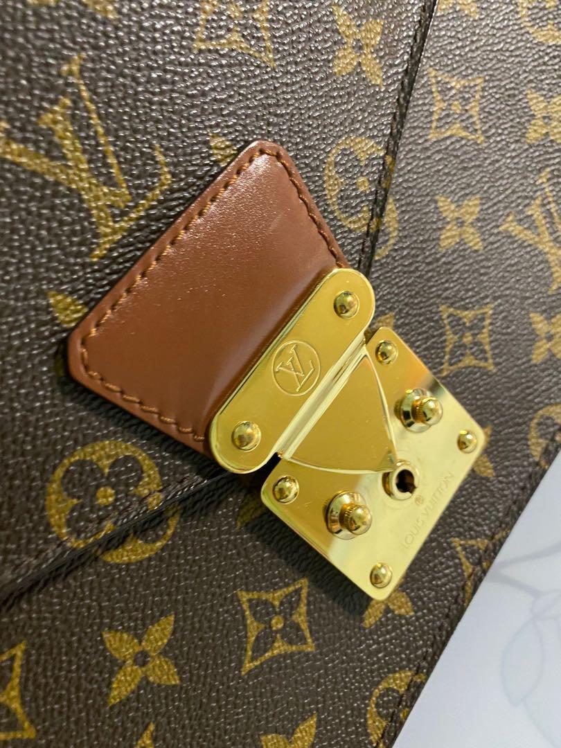 Louis Vuitton, handbag, model 'Damier Knightsbridge N51201', Monogram canvas,  leather, Paris, France. Vintage clothing & Accessories - Auctionet