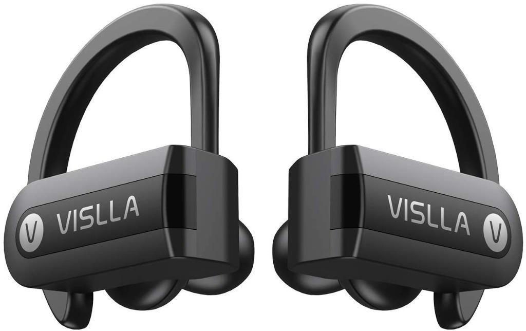 Vislla 5.0 Bluetooth Sport Headphones Stereo Bass Sound Audio Earphones on Carousell