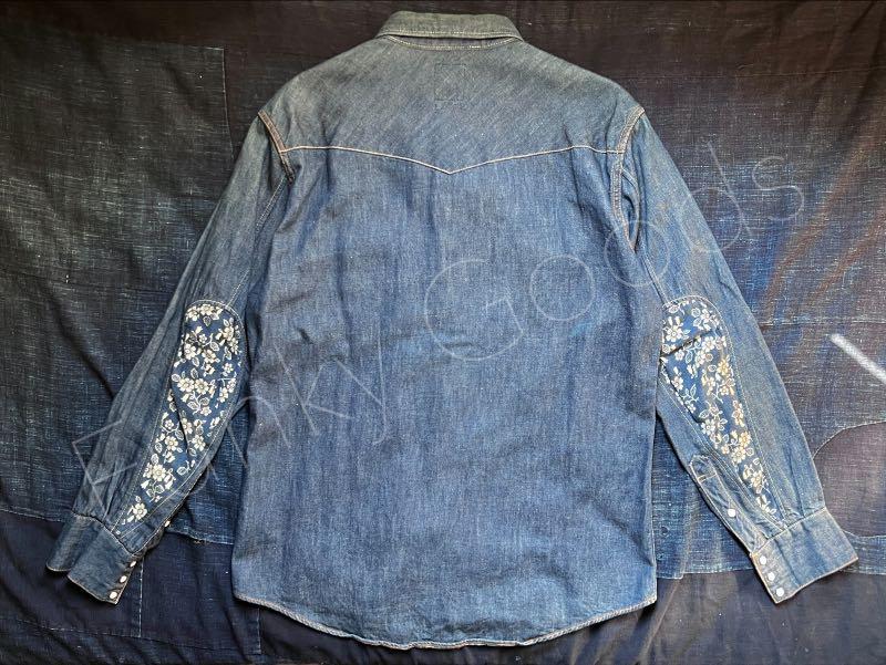 Visvim 14ss Albacore Shirt One Wash ND Flora, 名牌, 服裝- Carousell