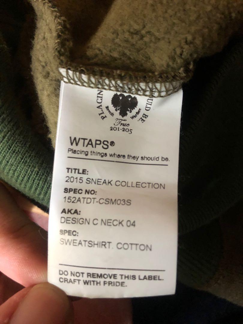 お買い得定番 W)taps - WTAPS 15aw DESIGN C-NECK 04 ダブルタップスの