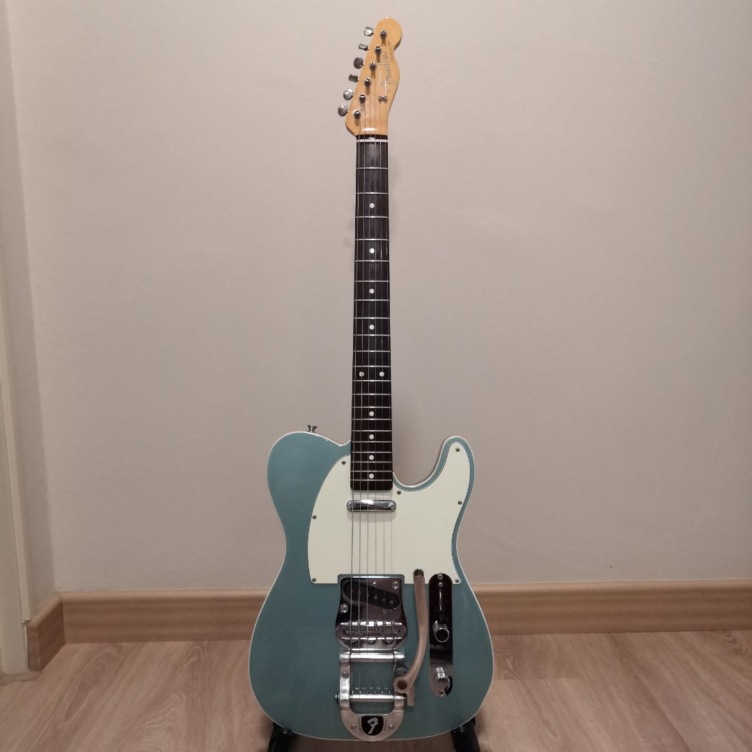 2012 Fender Japan Telecaster TL62B in Ocean Turquoise Metallic 