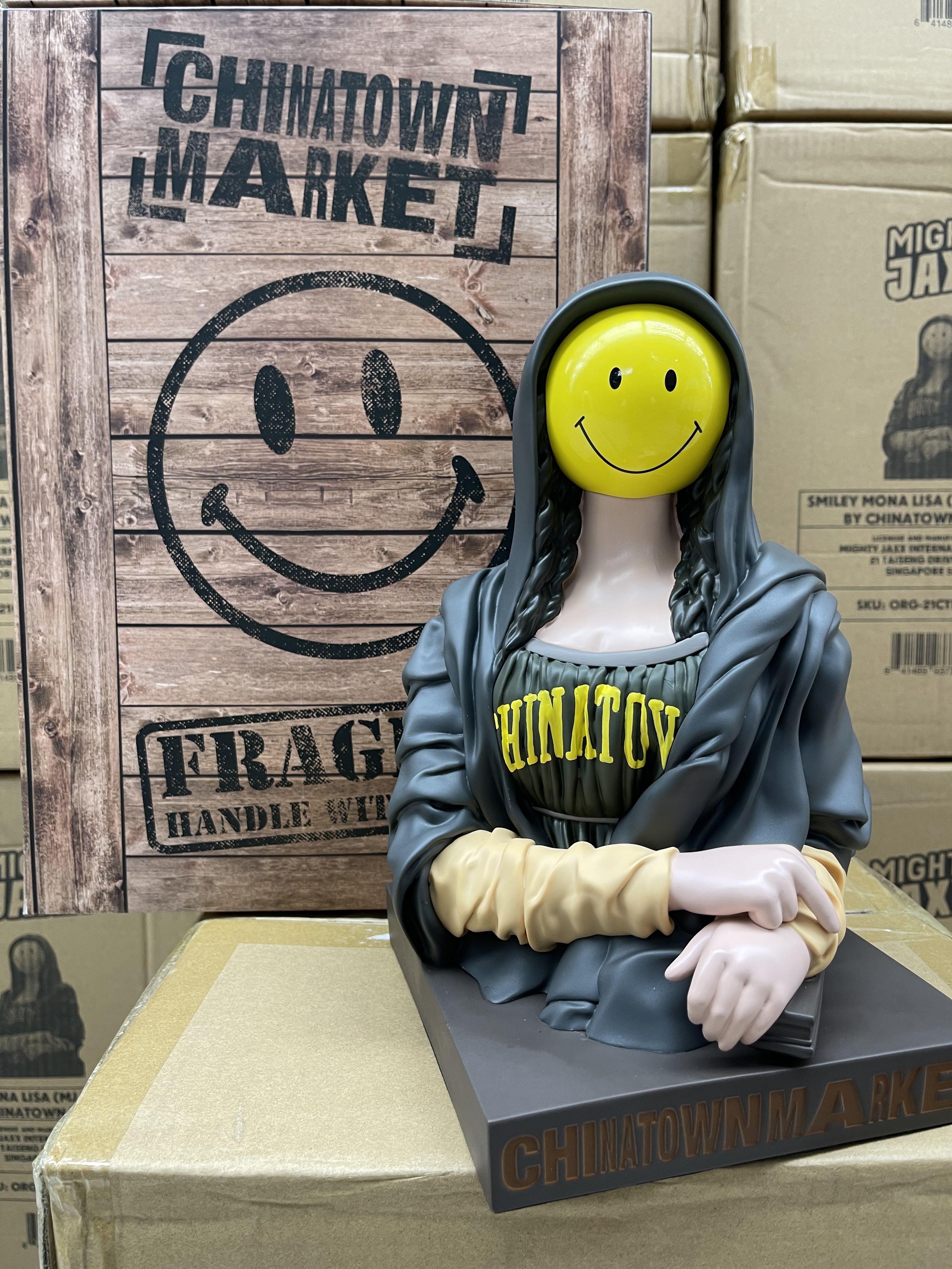MEDICOM TOY - 新品 CHINATOWN MARKET SMILEY MONA LISA Introducing The Chinatown Market Smiley Mona Lisa (MJ Edition)
