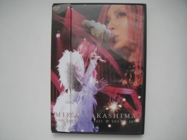 中島美嘉Mika Nakashima - Concert Tour 2007 ~Yes My Joy~ DVD (3區) (港版)  (附側紙及小冊子)