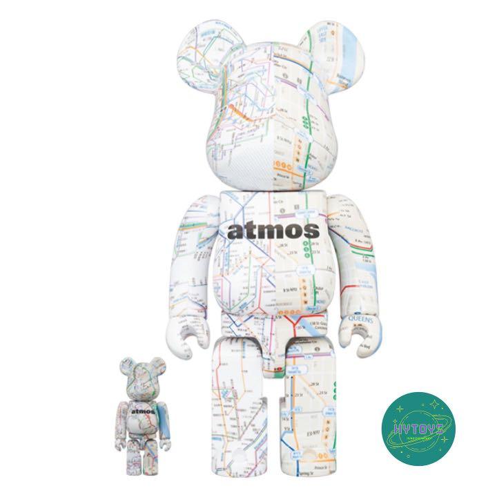 現貨發售IN STOCK]    BE@RBRICK - ATMOS SUBWAY 400%+100% BEARBRICK