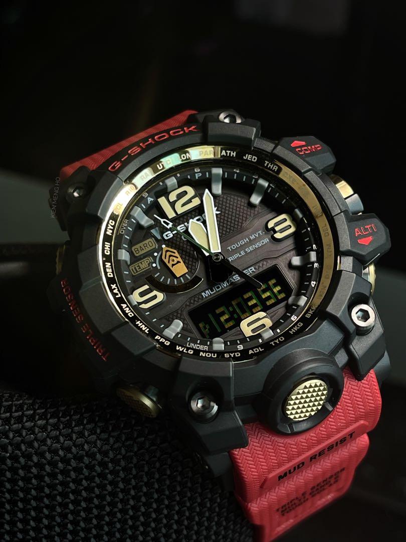 G shock cheap mudmaster red