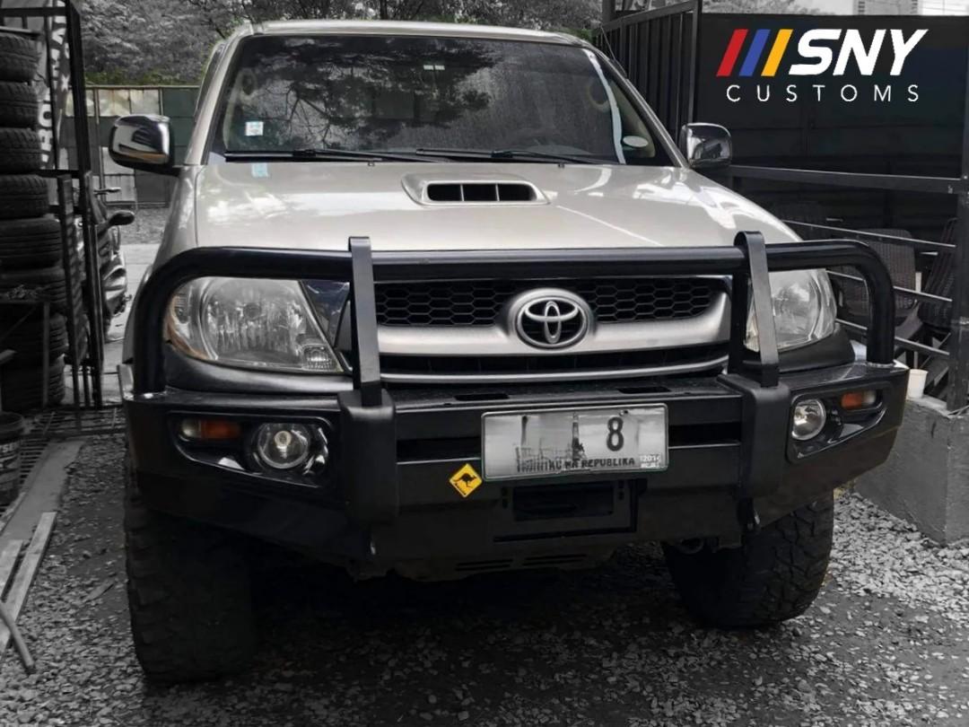 Steel deals bumper hilux