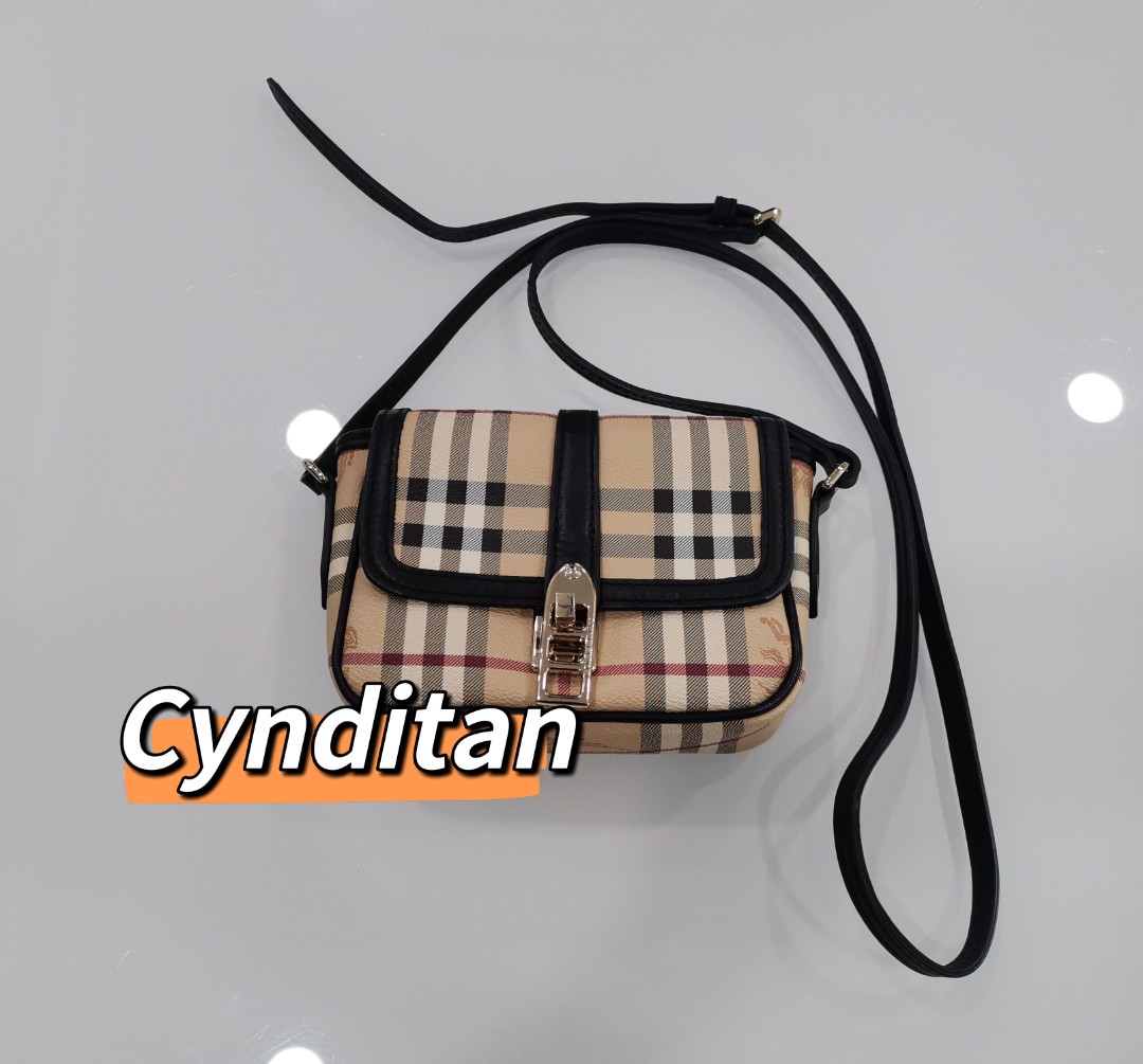 Authentic Burberry mini Sling bag, Luxury, Bags & Wallets on Carousell