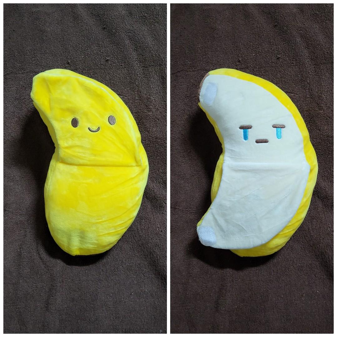 Authentic Cotton Food Banana Beanie Plush Marshmallow Soft Toy